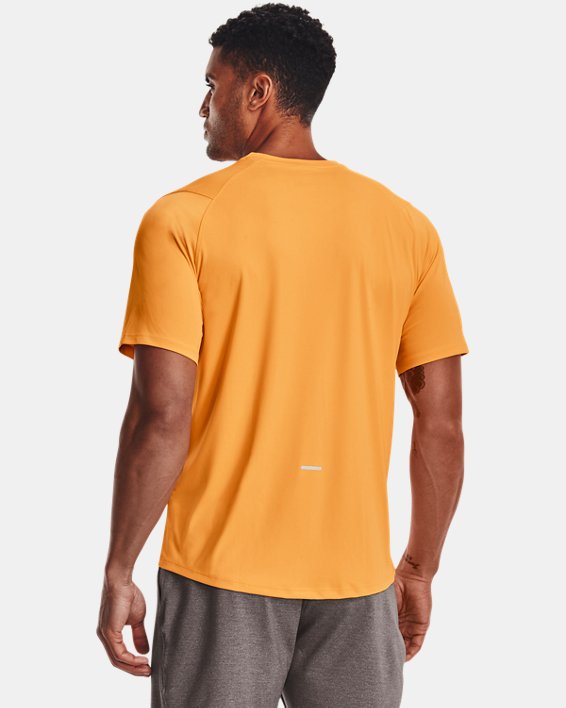 Men's UA Terrain Short Sleeve, Orange, pdpMainDesktop image number 1